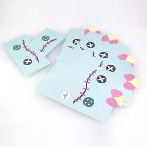 문구 편지 땡처리 세트 캐릭터 디즈니 몬스터 편지지세트 편선지 10개