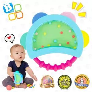 버니토 베이비 안전 탬버린 유아음악놀이 유아악기 청각자극