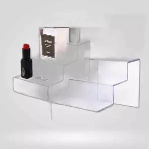 3단계단 아크릴 상품진열대 상품진열대 2개 상 절곡진열대 전시대 받침대