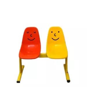 프리미엄 정류장 플라스틱 야구장 벤치 카페 의자 웨이팅 2인용 글로시