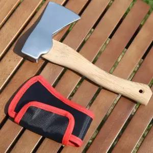 도구 차박 멀티 캠핑 소품 장작 도끼 손 백패킹 여행 나무 펜션 다용도
