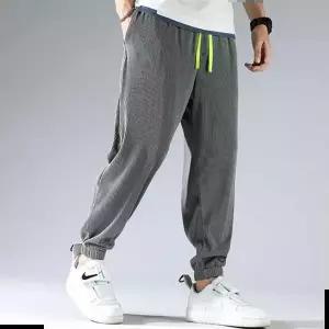 쿨링바지여름바지 시원한 여름 바지 밴딩 아이스 팬츠 남자 추리닝 하의