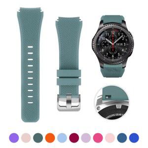 시계악세사리 삼성에 적합한 워치 6용 22mm 20mm 스트랩 47MM 기어 S3 클래식 프론티어 어메이즈핏 빕 팔찌 실리콘 밴드 gt용