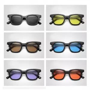 안경케이스증정 PSG 자외선차단 눈부심 편광 남여공용 커플 선글라스 뿔 컬러렌즈 고급