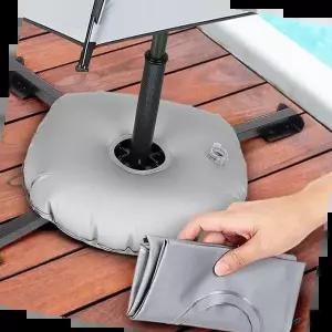 파라솔우산 파라솔받침튜브 받침대 거치대 지지대 고정 고정대 물