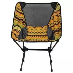 차박야외체어 옥스포드원단 줄무늬 축제 휴대용 야외간이의자 (WFJ6E5Z)