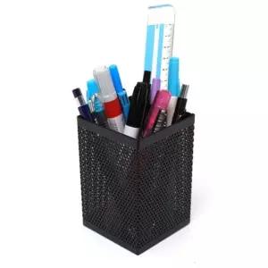 책상 정리 철제 펜꽂이 사무실 필통 받침대