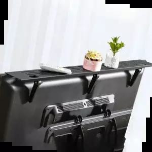 셋톱박스선반 셋탑박스 사운드바 공유기 티비 모니터 정리함 확장형