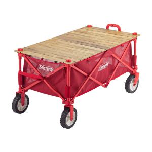 콜맨 아웃도어 웨건 우드 롤 테이블 2000038129