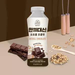 한끼대신 단백질쉐이크 오트밀쉐이크 오트볼초콜릿 24개입(1박스)