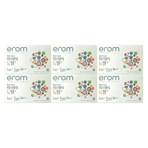 이롬 황성주생식 뉴밀 플러스 30g X 21포 6박스 1일1생식 식사대용 미숫가루 두유