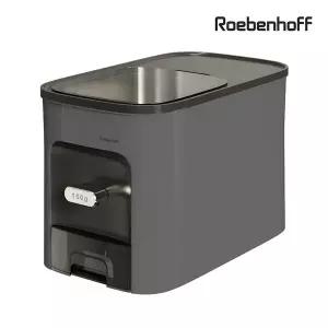 [레벤호프](강남점)라이스 컨테이너 10kg 블랙 (쌀통)