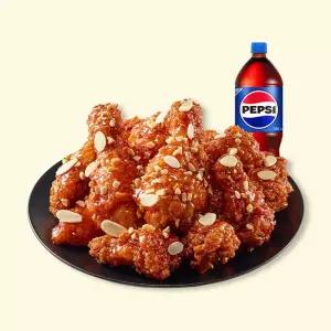 자담치킨 양념콤보치킨+콜라1.25L