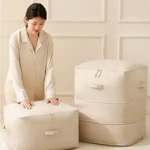 이불 정리함 지퍼 압축팩 수납 정리 파우치 이불보/이불압축팩/의류수납백/진공백/여행용진공백/이사진공백