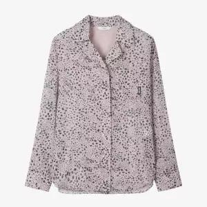 [롯데백화점]쥬크 레오파드 패턴 블라우스  Z253MSC005