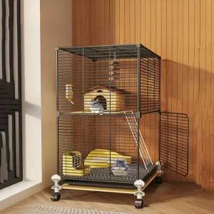 이동이 가능한 슈가글라이더 케이지 다람쥐집 햄스터 기니피그 사육장
