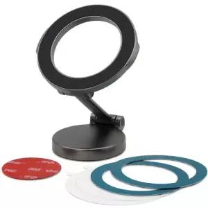 자동차 맥세이프 자석 휴대폰 거치대 C79 그레이 자석거치대  휴대폰거치대차량용