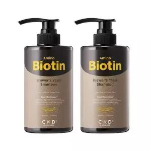 [셀러허브][종근당] 씨케이디 아미노비오틴 맥주효모 샴푸 500ml X 2EA (S41525563)