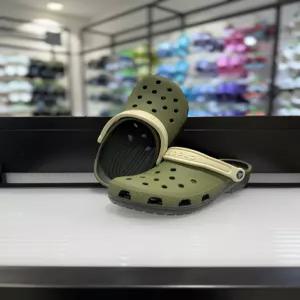 [크록스] 크록스 클래식 레트로 스포츠 클로그 211281-309 아미 그린 카키