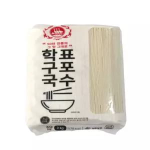 CJ 학표구포국수 3kg(소면) 1BOX (6입)