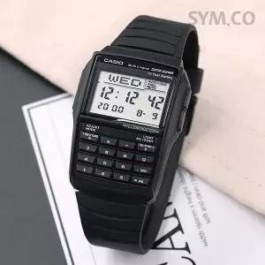 [카시오] DBC-32-1A 데이터 뱅크 사각 디지털 계산기 남자 우레탄 시계 d
