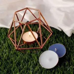 캔들 티 라이트 홀더 로즈골드 프로포즈캔들 캔들로즈골드 로즈골드티 (WFINSJ6)