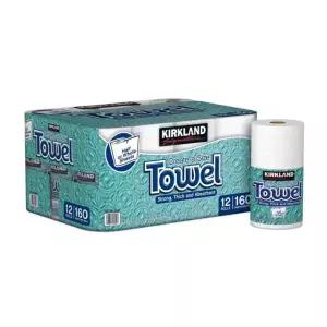 커클랜드 키친타올 160매 x 12롤 종이타월 {QHJ}