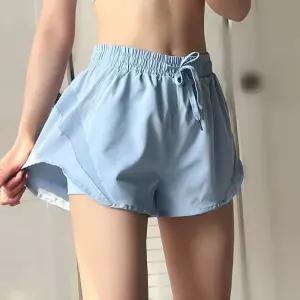 속바지반바지 러닝팬츠 여성스포츠반바지 투인원 헬스복