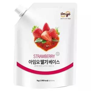 [셀러허브]아임요 딸기 베이스 1kg 딸기잼 (S32707813)