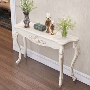 미니콘솔 앤틱 빈티지 화장대 골드 복도 테이블 엔틱 장식장