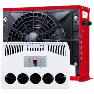 화물차무시동에어컨 12v 24v 에어콘 12V 단독 캠핑 지게차 대형 치량용