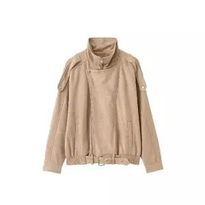 여자 캐주얼 야구 점퍼 추동 스트리트 스웨이드 질감의 집업 SPO마켓4