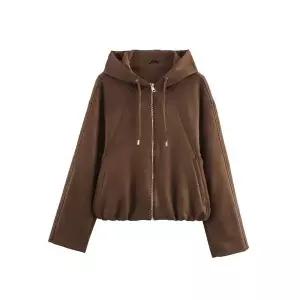 여자 캐주얼 야구 점퍼 가을 겨울 후드 파일럿 재킷 SPO마켓4