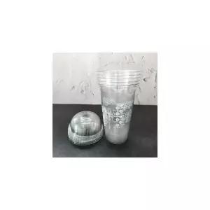 9762 투명컵 커피 테이크아웃컵 아이스 대5P 일회용 카페