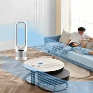 날개없는 선풍기 서큘레이터 냉풍 온풍 공기청정기 자동 회전