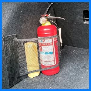 자동차 뒤 후면 메쉬 트렁크 좌석 탄성 문자열 그물 매직 스티커 범용 보관 가방 포켓 케이지 자동 주최자