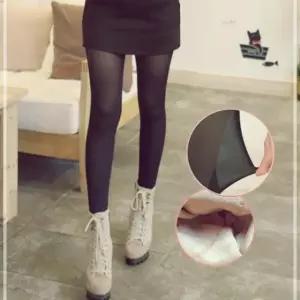 관공서 착시 효과 스타킹 안감 융털 여성 따뜻한 이중 2WA926436F