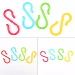 컬러 플라스틱 옷걸이 고리 소품 걸이 다용도 (WFK46UA)