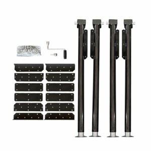 트레일러 거치대 주차용 전동무버 텅잭 4팩 카고 안정 트레일러바퀴 스트립 주차 차박