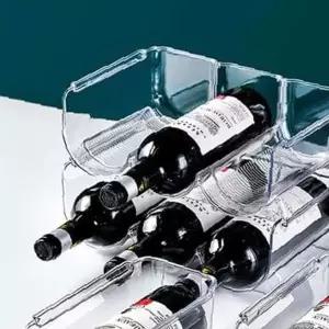 쌍문상회 와인꽂이 적층형 와인 랙 술 보관 샴페인 보관함 3구