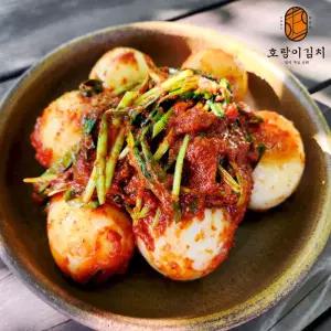 부추가득 전라도 무안 양파김치 1kg