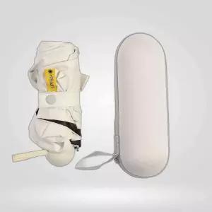 UV차단 암막 양산겸 우산 5단 미니 우양산 5단우산 캡슐우산 우산겸양산 화이트