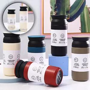 500ml 보온보냉 패킹 텀블러 이중 완전 모던 실리콘 350ml 디자인