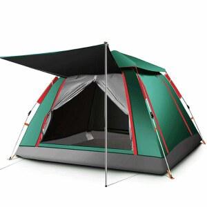 U5GAAALPPQ9 조립하기 쉬운 5-8인용 야외 캠핑 텐트 방수 방충망 215 142cm