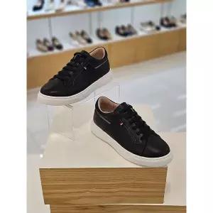 [미소페]MARIOby 여성 기본 밴딩 스니커즈 3cm 112410008 BK_P414223658