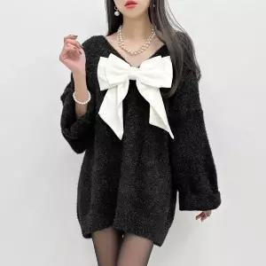 [하프클럽/금찌]글램  마리아 왕리본 펄 원피스 ST7957D