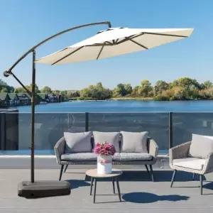 특대형 원형 폴딩파라솔 풀세트 카페 정원 그늘막 가림막 파라솔 물통 세트 (WFJ6ZND)