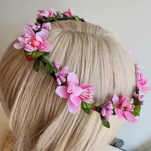 셀프웨딩 브라이덜샤워 꽃화관