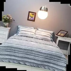 침대이불 오션뱀부 시어서커여름이불S K