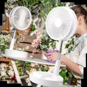 미니선풍기 무선 접이식 선풍기 충전식 길이 ND-577